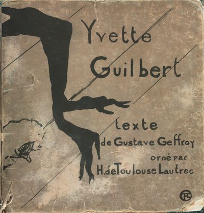 Yvette Guilbert - Série française : Couverture - Henri de Toulouse Lautrec