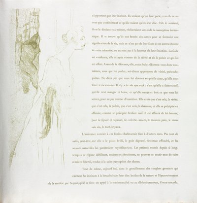 Yvette Guilbert-Série française : No. 11, 1894 - Henri de Toulouse Lautrec