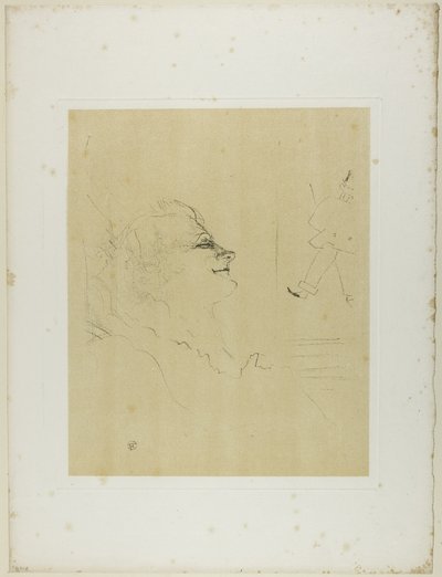 Yvette Guilbert—Pessima, de Yvette Guilbert - Henri de Toulouse Lautrec