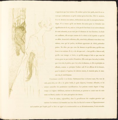 Yvette Guilbert - Henri de Toulouse Lautrec
