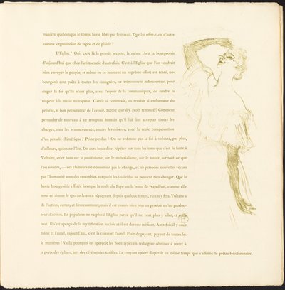 Yvette Guilbert - Henri de Toulouse Lautrec