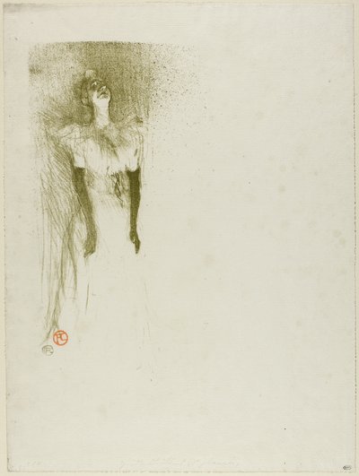 Yvette Guilbert - Henri de Toulouse Lautrec