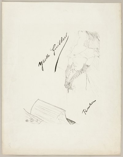 Yvette Guilbert - Henri de Toulouse Lautrec