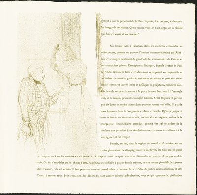 Yvette Guilbert - Henri de Toulouse Lautrec