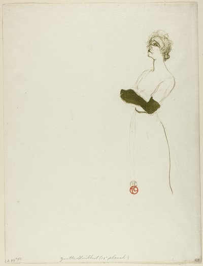 Yvette Guilbert - Henri de Toulouse Lautrec