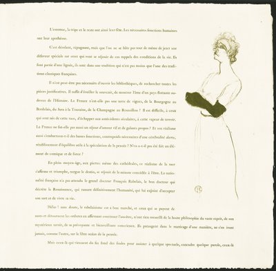 Yvette Guilbert - Henri de Toulouse Lautrec