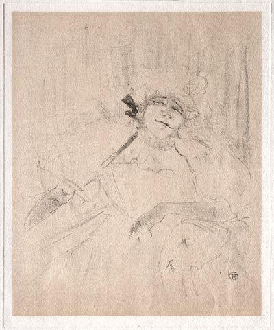 Yvette Guilbert : Chanson ancienne - Henri de Toulouse Lautrec