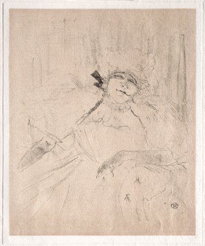 Yvette Guilbert : Chanson Ancienne, 1898 - Henri de Toulouse Lautrec
