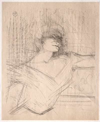 Yvette Guilbert : Dans la glu, 1898 - Henri de Toulouse Lautrec