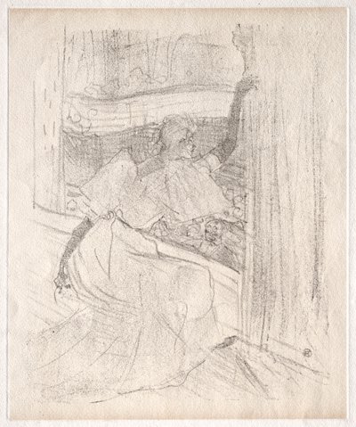 Yvette Guilbert : Saluant le public - Henri de Toulouse Lautrec