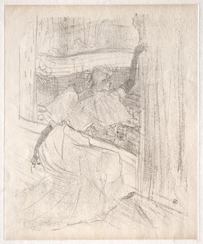 Yvette Guilbert : Saluant le public, 1898 - Henri de Toulouse Lautrec
