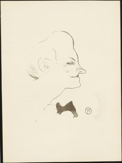 Yvette Guilbert, from Le Café-Concert - Henri de Toulouse Lautrec
