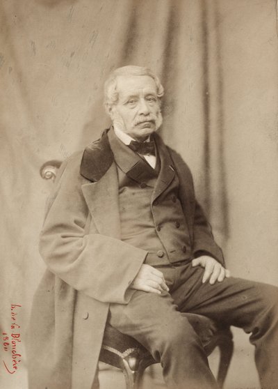 Brouillard, photographie par Henri de la Blanchère (1821-1880), 39 boulevard des Capucines Paris en 1839 (photo n/b) - Henri de la Blanchere