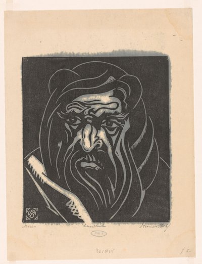 Moïse - Henri van der Stok (signed by artist)