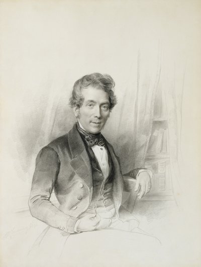 Portrait de Louis Johannes Herckenrath, consul du Texas, 1843 - Henricus Wilhelmus Couwenberg