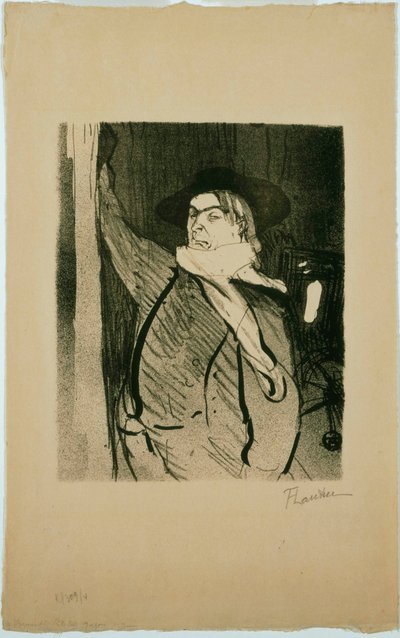 Aristide Bruant - Henri de Toulouse Lautrec