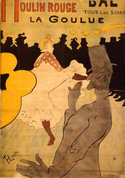 Moulin Rouge : La Goulue - Henri de Toulouse Lautrec