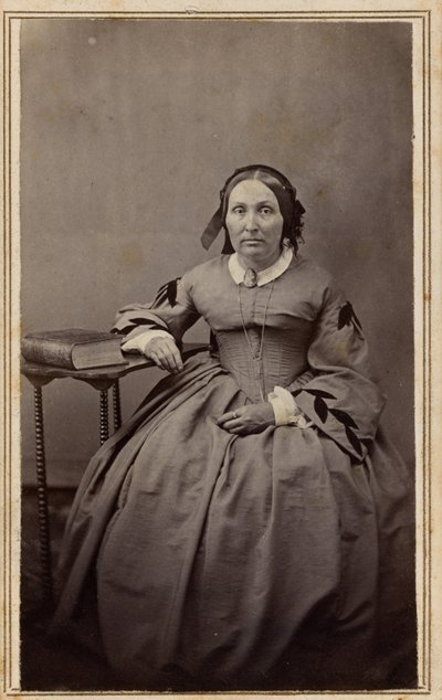 Portrait de femme, années 1860 (photo) - Henrietta M. Hart