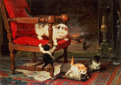 Jouer avec la chaleur du feu - Henriëtte Ronner Knip