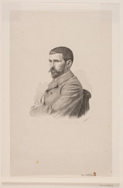 Portrait du peintre P. A. J. Dagnan-Bouveret - Henrik Arnold Hamilkar Sørensen