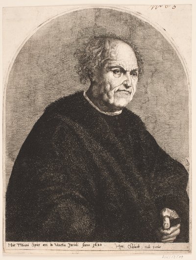 Vieil homme en manteau de fourrure - Henrik Oldeland