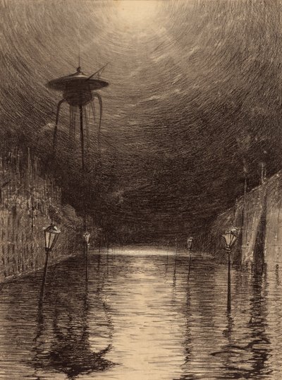 Machine martienne sur la Tamise - Henrique Alvim Correa