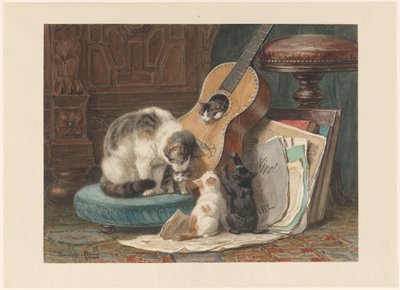Les Musiciens - Henriëtte Ronner