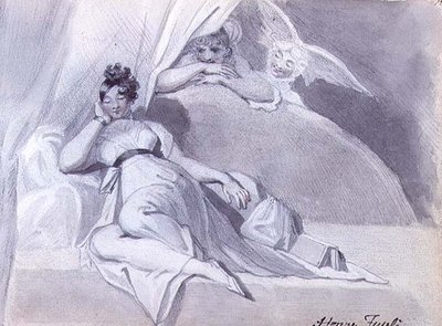 Le rêve de Titania - Johann Heinrich Füssli