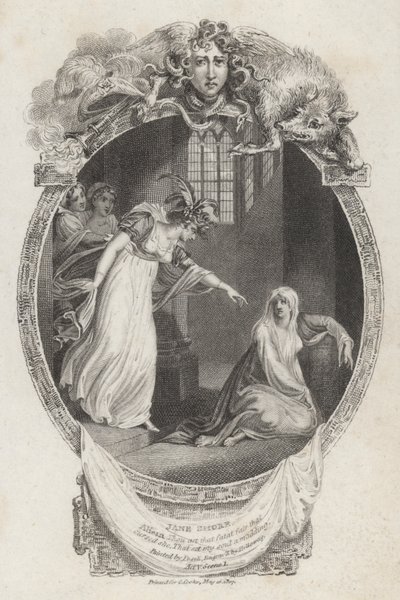 Scène de La Tragédie de Jane Shore par Nicholas Rowe (gravure) - Henry  Fuseli