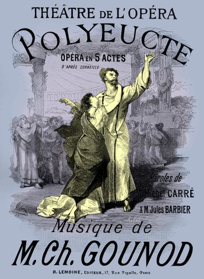 Opéra "Polyeucte" de Gounod - Jean Le and workshop Noir
