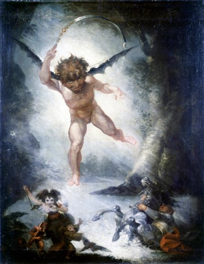 Robin Goodfellow (Puck) - Henry  Fuseli