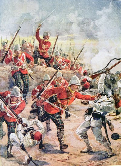 Assaut des tranchées, illustration de 