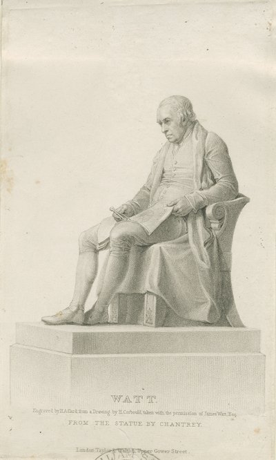 Handsworth - Monument de James Watt - Henry Adlard