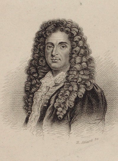 Portrait du compositeur Jean-Baptiste Lully 1632-1687 - Henry Adlard