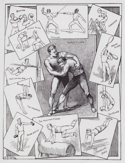 Exercices en Intérieur - Henry Alexander (after) Ogden