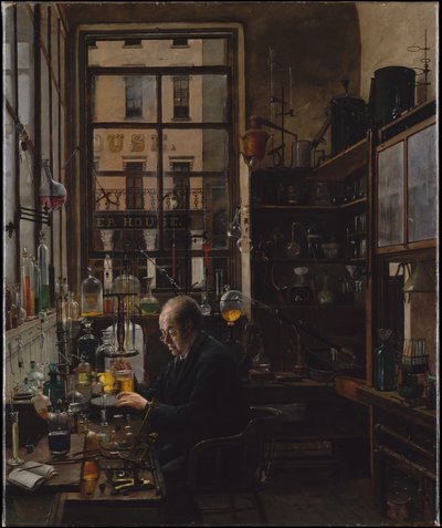 Henry Alexander au laboratoire - Henry Alexander