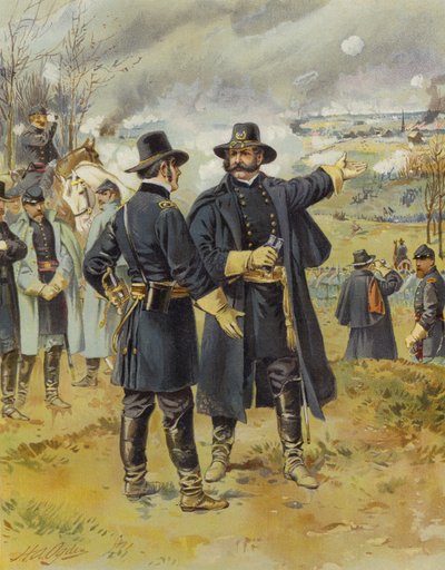 Burnside à Fredericksburg, 13 décembre 1862 - Henry Alexander Ogden
