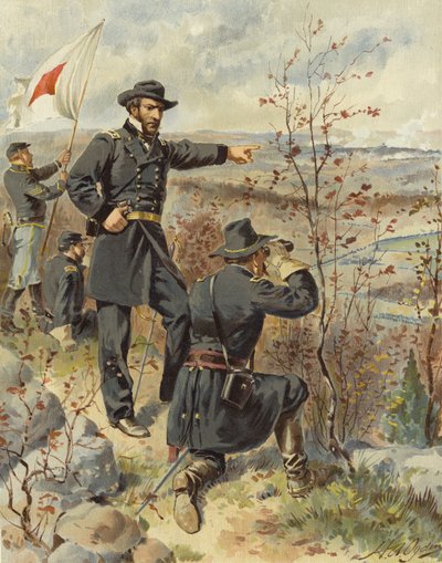 Sherman à la montagne de Kenesaw, 4 octobre 1864 - Henry Alexander Ogden
