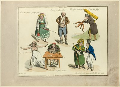 Plaque des illustrations aux chansons populaires - Henry Alken