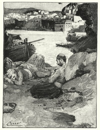 Sieste de midi à Jaffa - Henry Andrew Harper