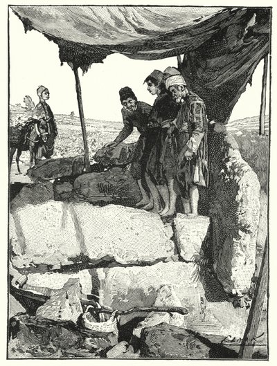Un pressoir au Liban - Henry Andrew Harper