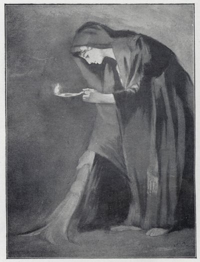 Une femme orientale cherchant une pièce perdue - Henry Andrew Harper