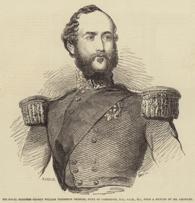 Son Altesse Royale George William Frederick Charles, duc de Cambridge, KG, GCH, etc. - Henry Anelay