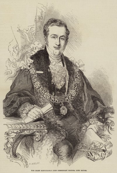 Le Très Honorable John Kinnersley Hooper, Lord Maire - Henry Anelay
