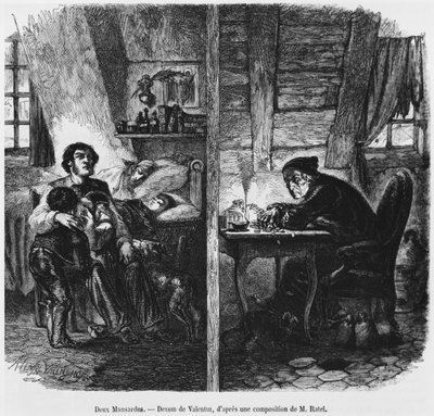 Deux mansardes, illustration de 