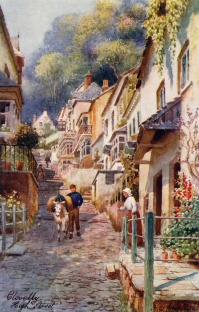 High Street, Clovelly - Henry B. (after) Wimbush