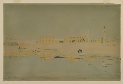 Ruines de Louxor - Henry Bacon