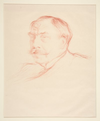 Portrait de Mirbeau - Henry Bataille