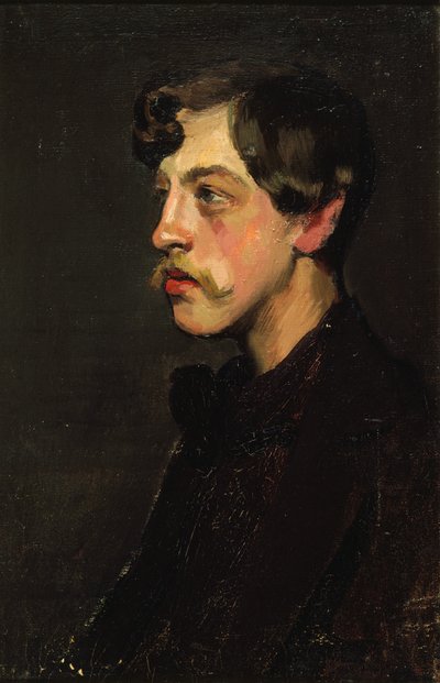 Portrait du poète Camille Mauclair - Henry Bataille