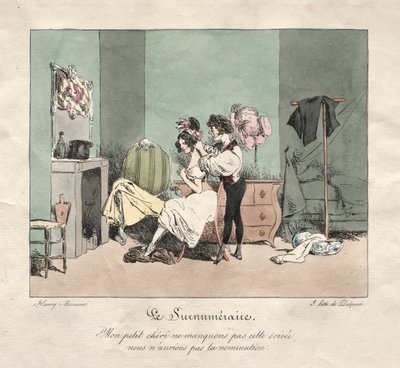 Douanes administratives : surnuméraire - Henry Bonaventure Monnier